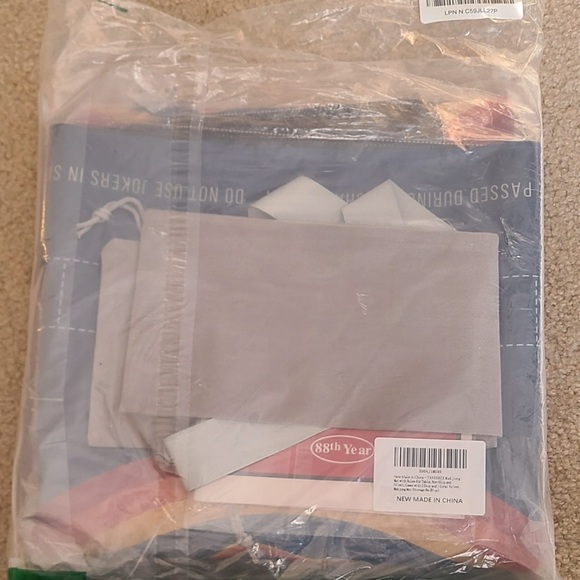 Mahjong Mat with velvet Mahjong mat storage bag with 2 dice - Picture 2 of 3